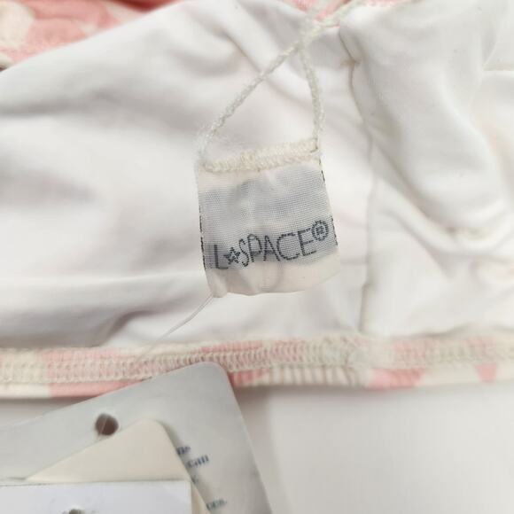 L*Space Flora Bikini Top in Paradise Blooms Pink Size D NWT - Picture 5 of 5